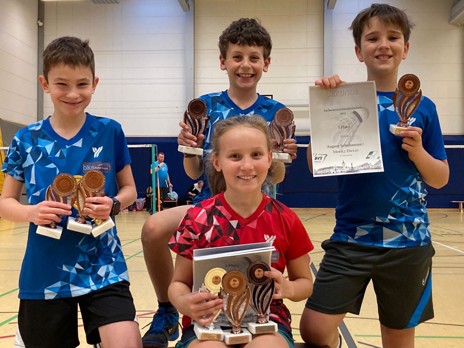 Unsere U11 zur Sachsenmeisterschaft in Freiberg am 12.11.2022