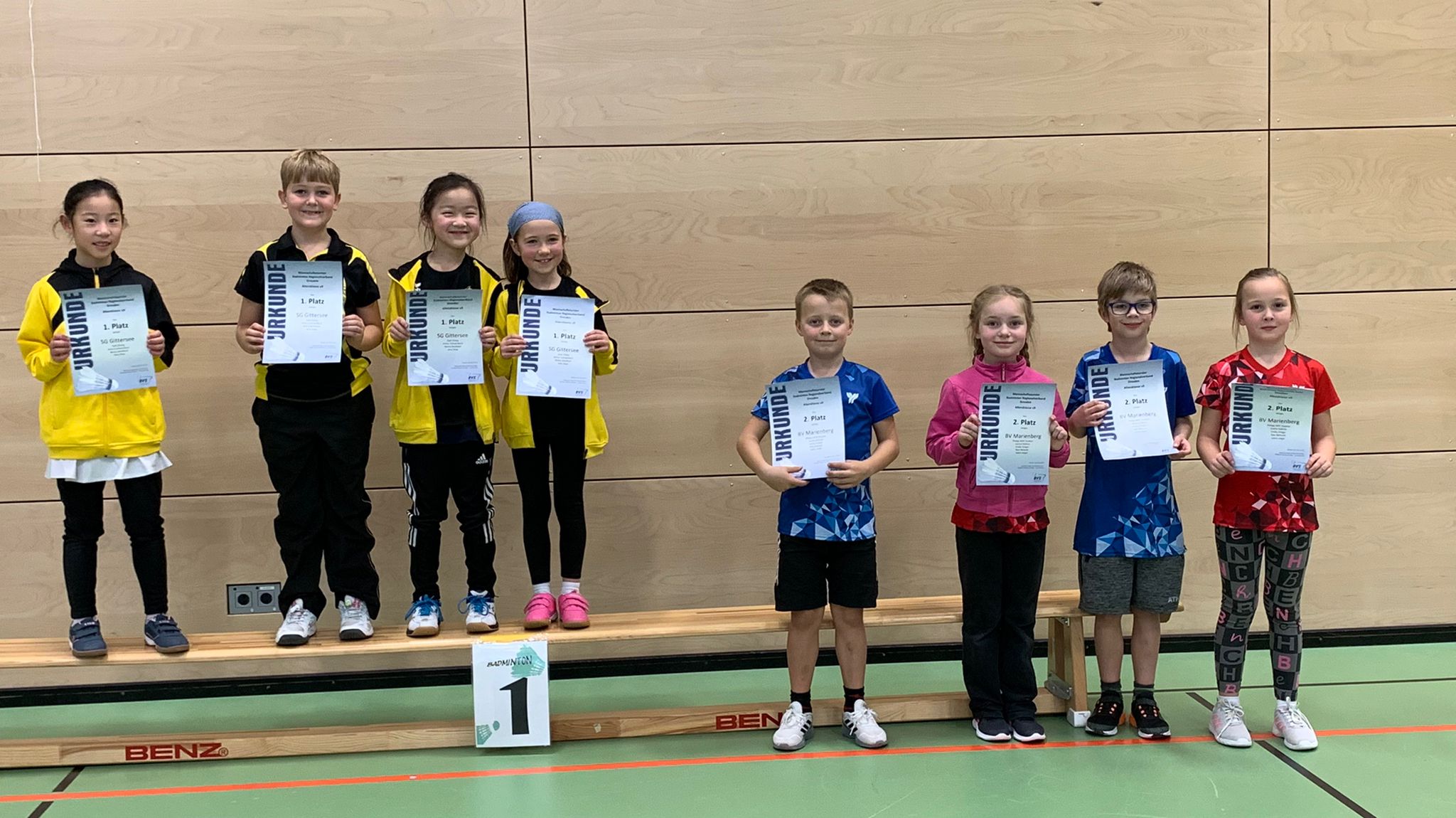 Mannschaftsturnier unser U9 und U11 Jugend in Dresden am 03.12.2022