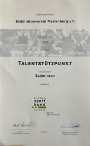 Talentstützpunkt 2023